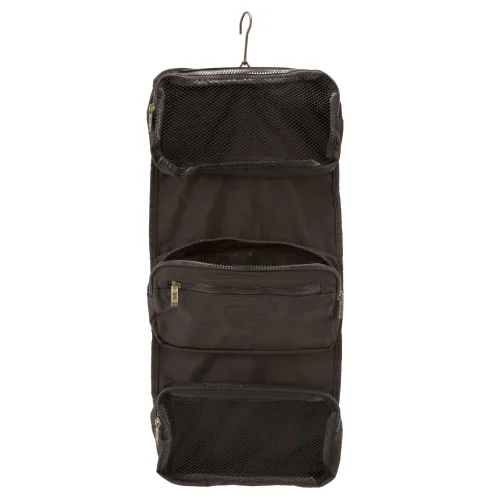 Brązowa kosmetyczka Camel Active – widok od góry Camel Active brown bag – top view